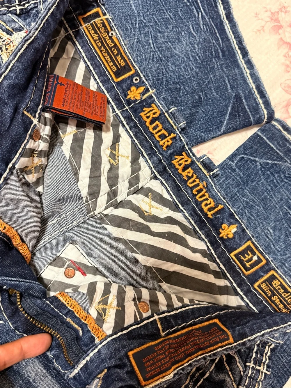Rock Revival dark blue